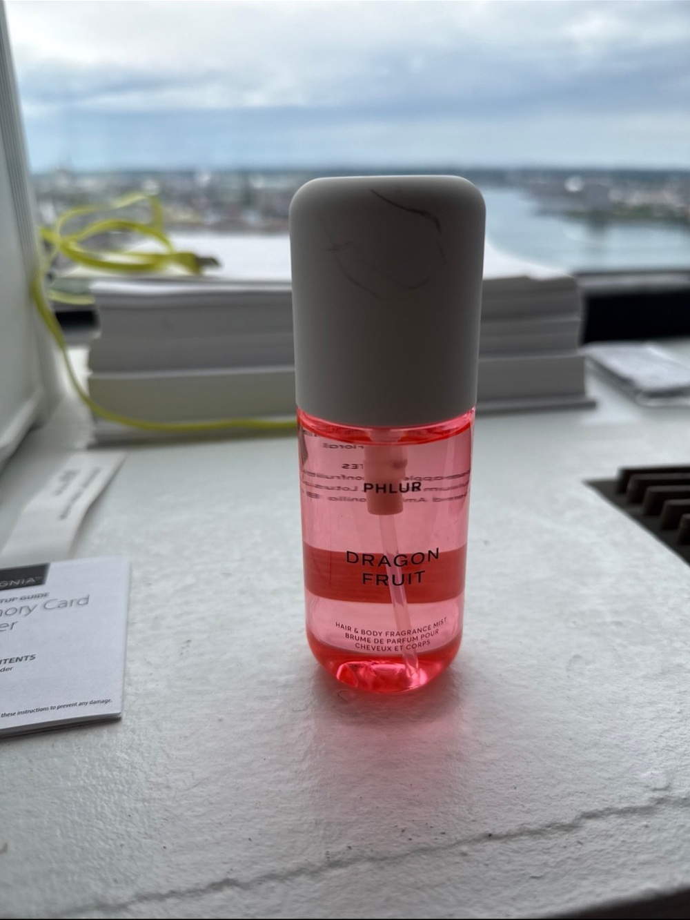 PHLUR Dragon Fruit Hair & Body Mist — Pink Fragrance Spray